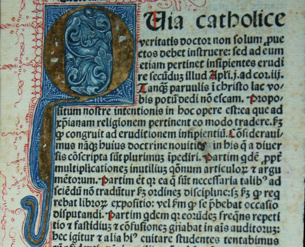 Summa theologiae: Pars prima 1484